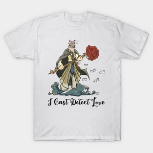 Roleplaying RPG Valentines Day TableTop Wizard Partner Gift T-Shirt